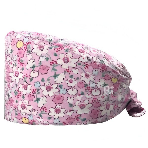 Floral Printed 100% Cotton Scrub Cap | Hospital-Grade for Healthcare Teams
