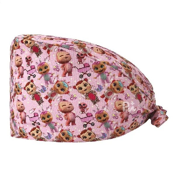 Floral Printed 100% Cotton Scrub Cap | Hospital-Grade for Healthcare Teams
