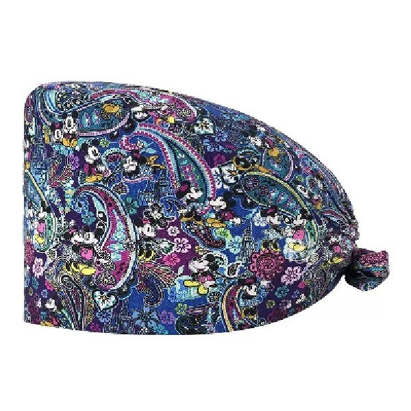 Floral Printed 100% Cotton Scrub Cap | Hospital-Grade for Healthcare Teams