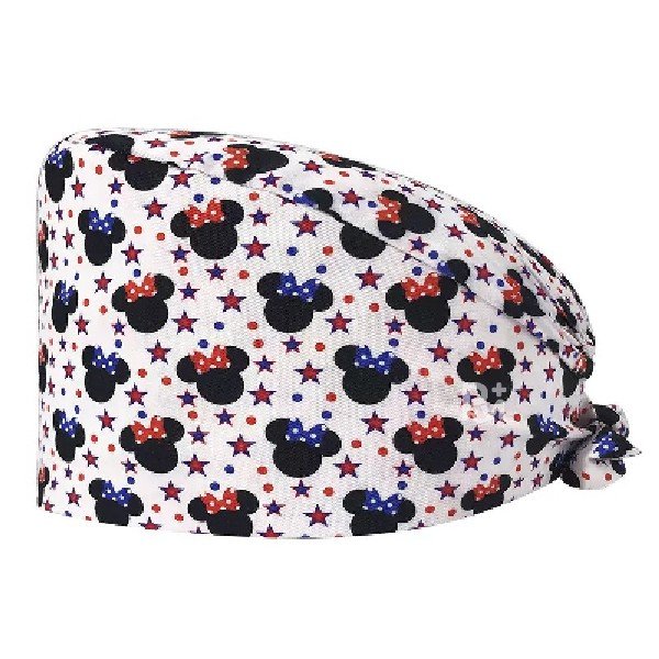 Floral Printed 100% Cotton Scrub Cap | Hospital-Grade for Healthcare Teams