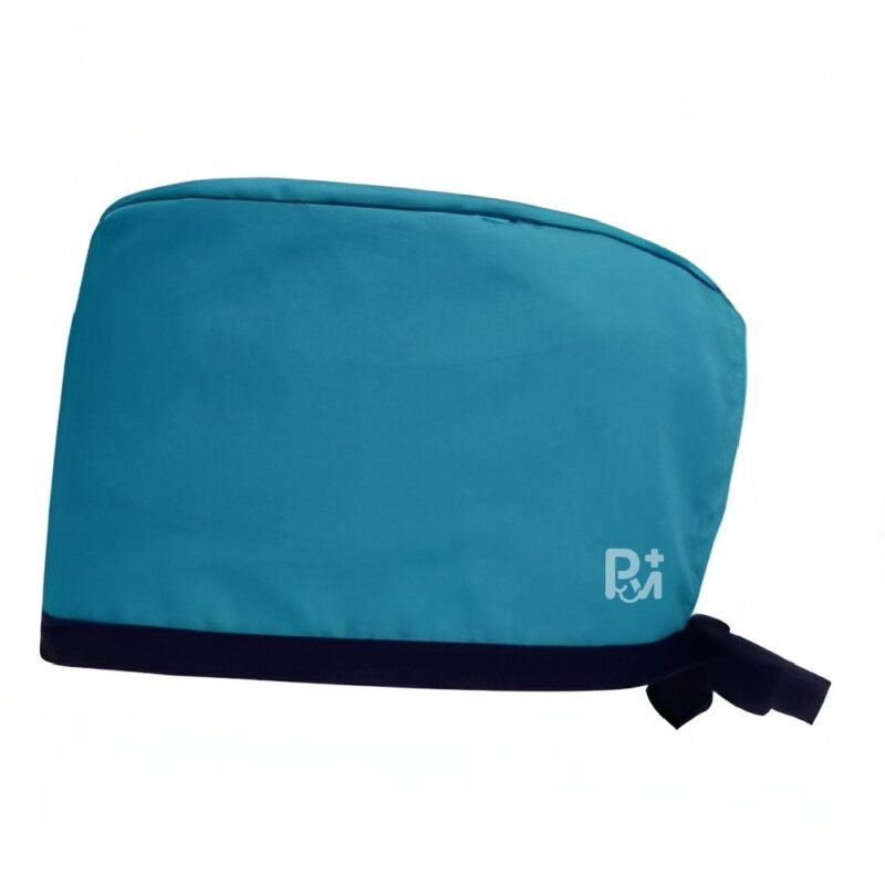 Classic Solid Color Scrub Cap - Unisex Polyester-Cotton Nurse Cap for Medical Staff