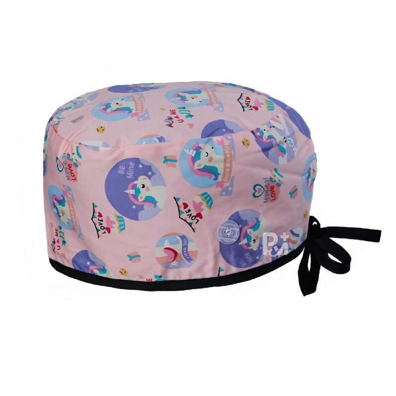 Classic Scrub Caps Cartoon – Feminine Professional Comfort for Healthcare Staff
