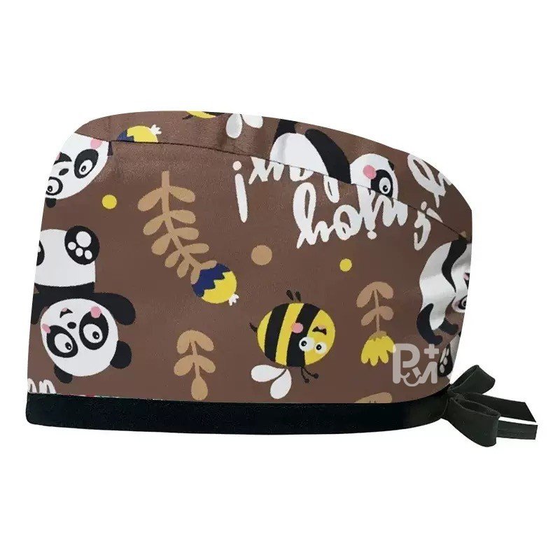 Classic Scrub Caps Cartoon – Feminine Professional Comfort for Healthcare Staff