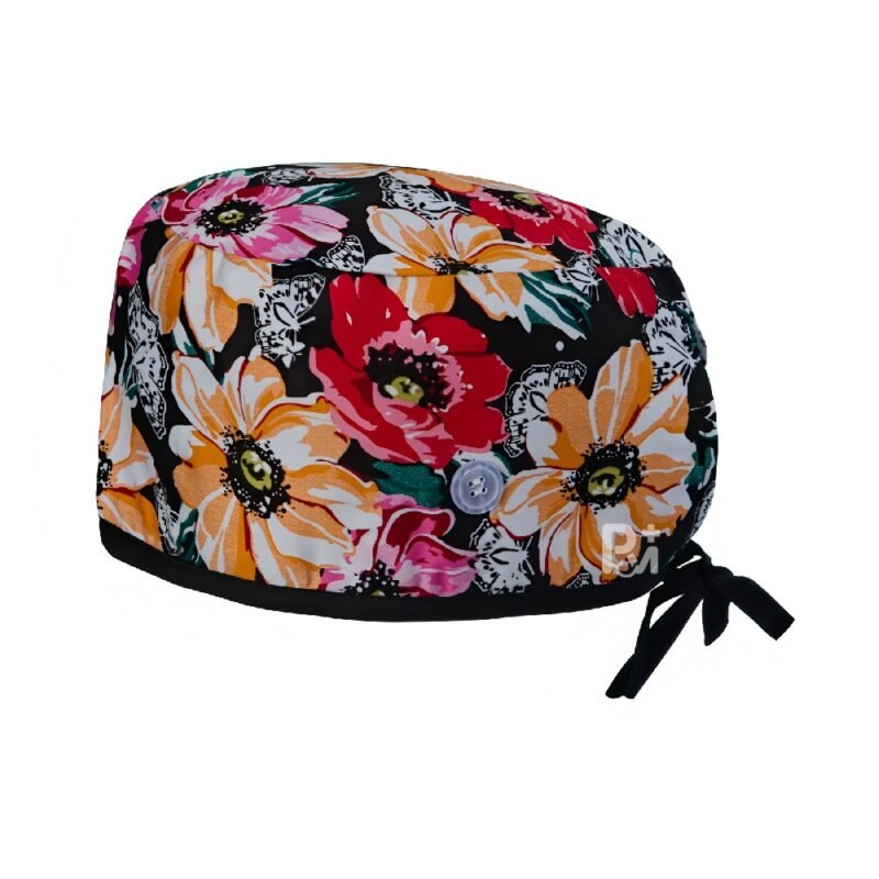 Classic Caps flower – Feminine Professional Comfort for Healthcare Staff