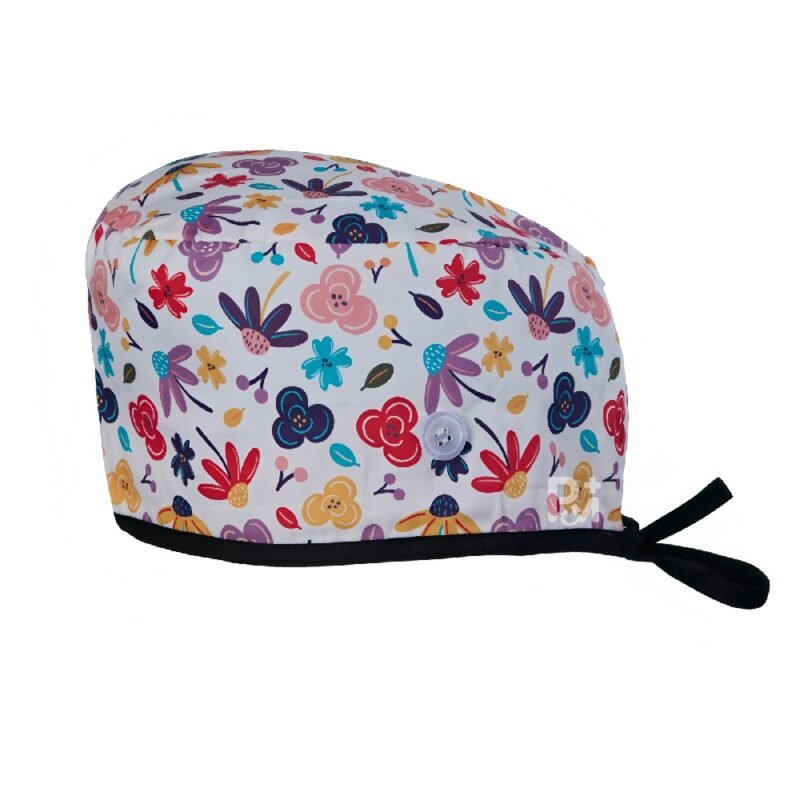 Classic Caps flower – Feminine Professional Comfort for Healthcare Staff