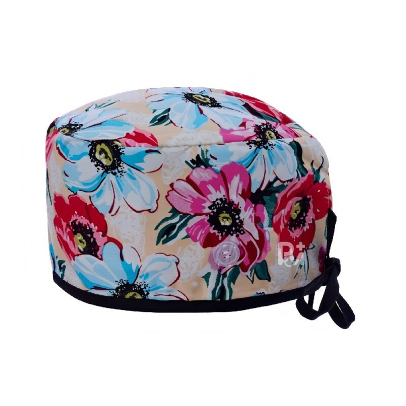 Classic Caps flower – Feminine Professional Comfort for Healthcare Staff