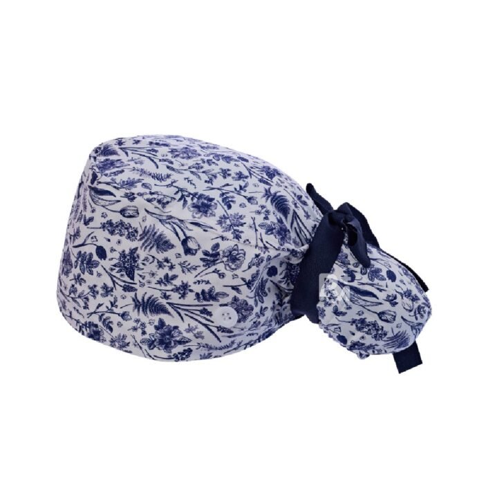 Floral-ponytail cap 13