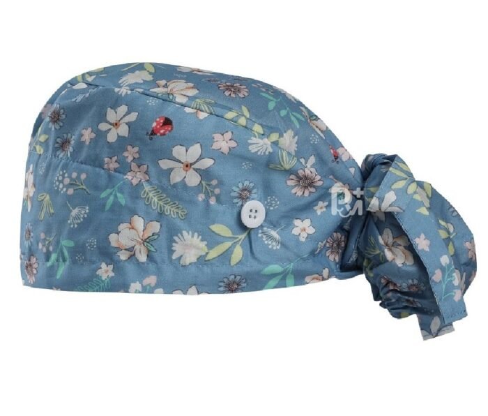 Floral-ponytail cap 29