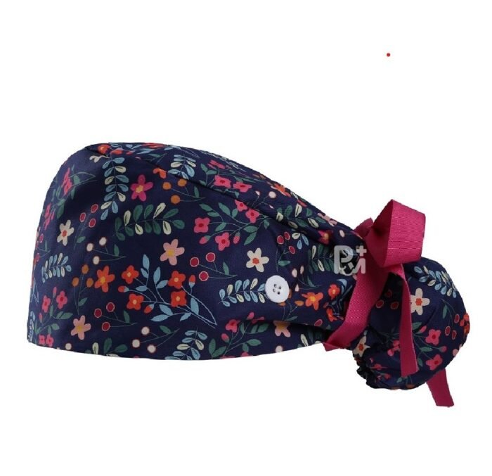 Floral-ponytail cap 31