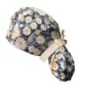 Floral-ponytail cap 7