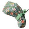 Floral-ponytail cap-s 1