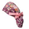 Floral-ponytail cap-s 10