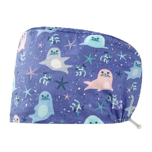 Scrub Caps Gourd Elastic Cartoon – Feminine Professional Comfort for Healthcare Staff