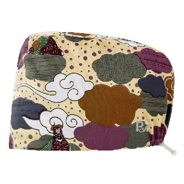 Scrub Caps Gourd Elastic Cartoon – Feminine Professional Comfort for Healthcare Staff