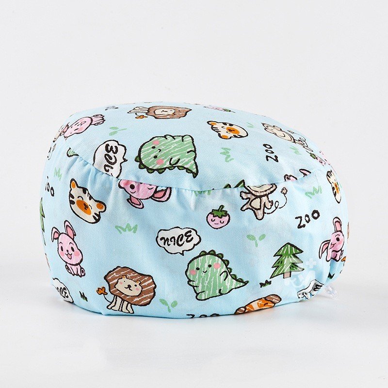 Scrub Caps Gourd Elastic Cartoon – Feminine Professional Comfort for Healthcare Staff