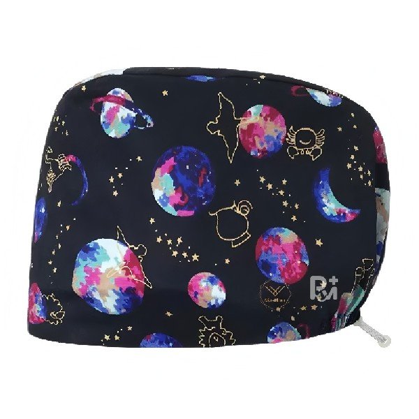 Scrub Caps Gourd Elastic Cartoon – Feminine Professional Comfort for Healthcare Staff