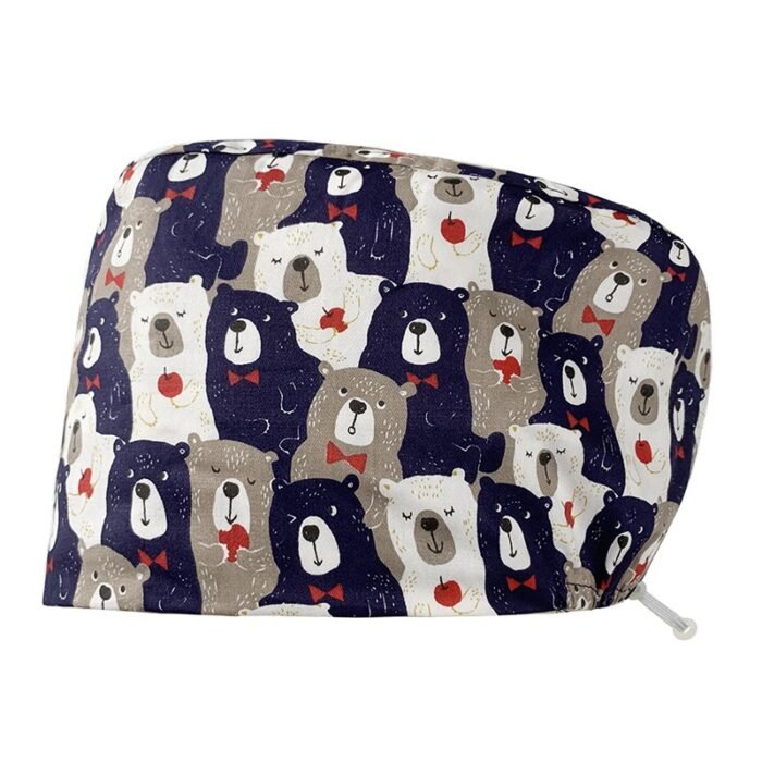 Scrub-Caps Gourd-Elastic -bear 1