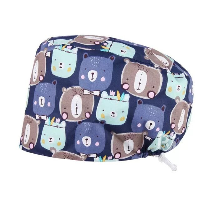 Scrub-Caps Gourd-Elastic -bear 7