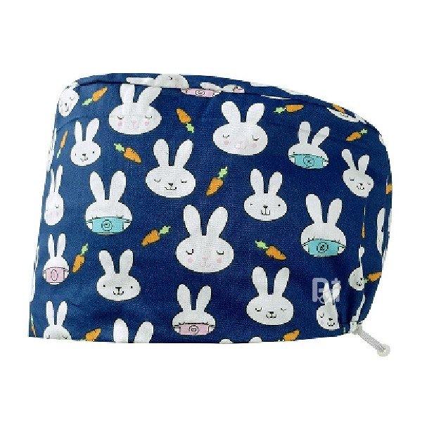 Scrub Caps Gourd Elastic Cartoon – Feminine Professional Comfort for Healthcare Staff