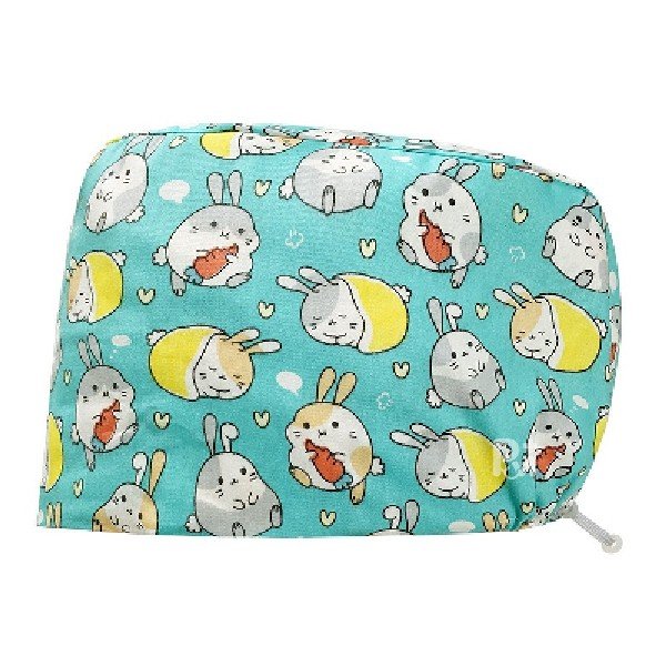 Scrub Caps Gourd Elastic Cartoon – Feminine Professional Comfort for Healthcare Staff