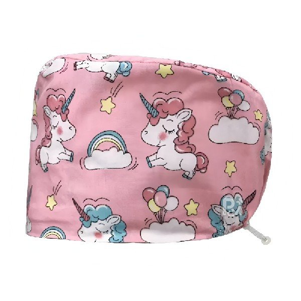 Scrub Caps Gourd Elastic Cartoon – Feminine Professional Comfort for Healthcare Staff