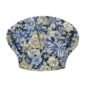 blue-floral-bouffant-scrub-cap 1