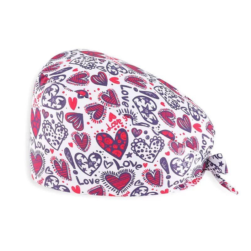 Valentines Day Scrub Cap | Hospital-Grade for Healthcare Teams