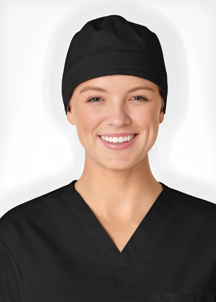 65% polyester/35% cottonEuro Style Unisex Reusable Scrub Cap - Solid Color – Bulk Wholesale & Customizable
